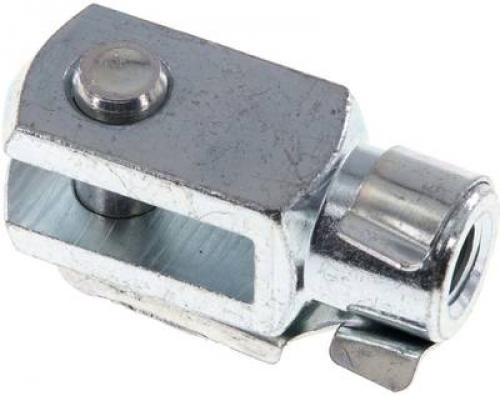 Gabelköpfe (IG) mit Bolzen aus Stahl verzinkt für ISO-Kompaktzylinder, alle Größen