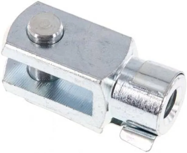 Gabelköpfe (IG) mit Bolzen aus Stahl verzinkt für ISO-Kompaktzylinder, alle Größen