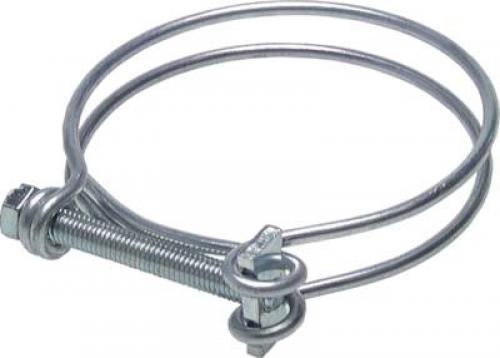 Drahtschlauchschellen – Edelstahl 1.4301 für Schläuche mit Spiraldrahteinlage, alle Größen