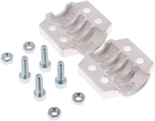 Klemmschalen – 2-teilig für Industrieschläuche, Aluminium, alle Größen