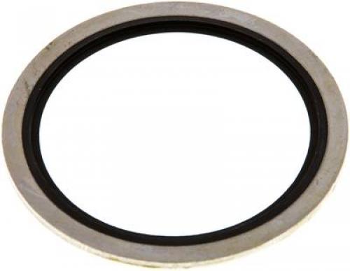 Hydraulik-Dichtringe ZOLL mit NBR-Einlage (selbstzentrierend), alle Größen