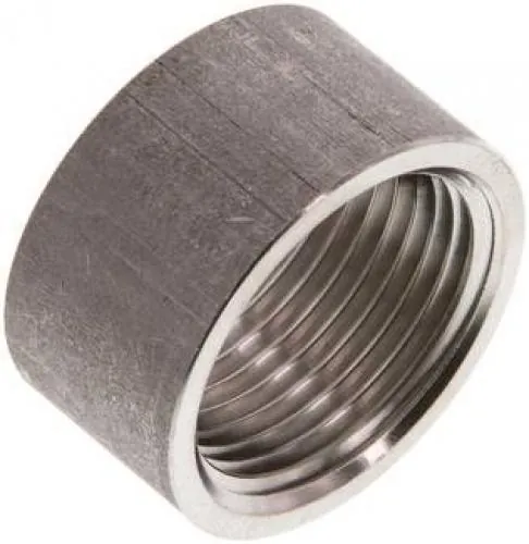 Halbe Anschweißmuffe aus Edelstahl 1.4571, DIN 2986, PN 40, alle Größen