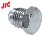 Verschlussschrauben Stahl verzinkt mit UNF / JIC-Gewinde bis 310 bar, alle Größen