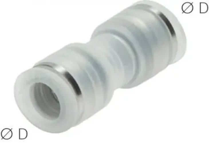 IQS Steckverbindungen PP für Lebensmittel, alle Größen