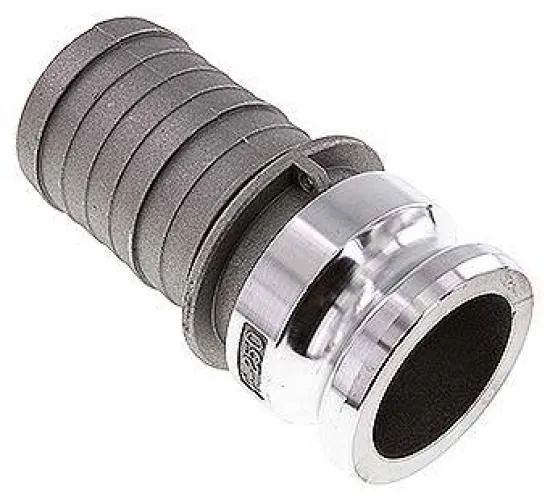 Kamlok-Stecker Aluminium Schlauchtülle Typ E