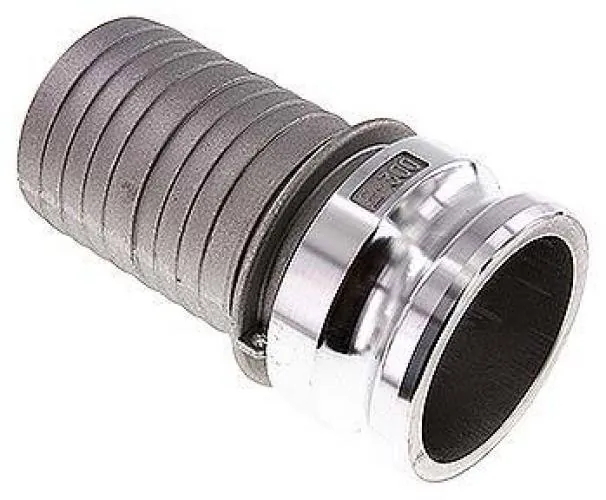 Kamlok-Stecker Aluminium Schlauchtülle Typ E
