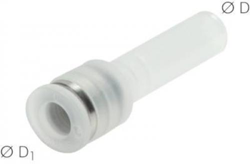 Steckverbindungen reduzierend mit Stecknippel IQS-PP, alle Größen