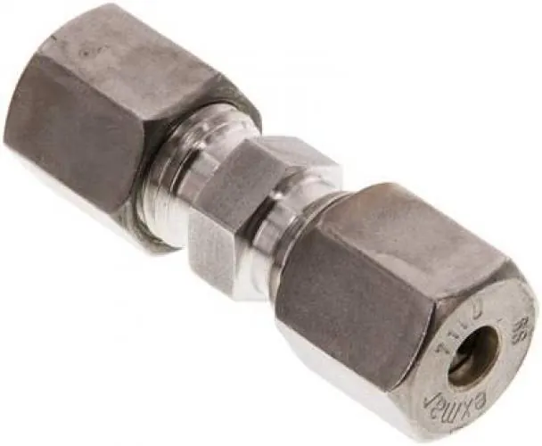 Gerade Schneidringverschraubungen Edelstahl Klemmring 1.4571 (NC) alle Größen