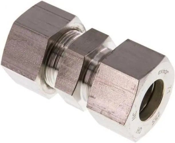 Gerade Schneidringverschraubungen Edelstahl Klemmring 1.4571 (NC) alle Größen