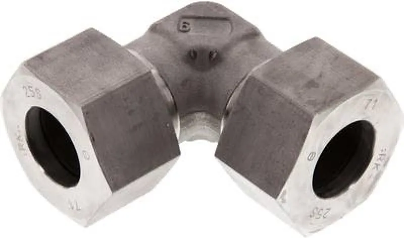 Winkel-Schneidringverschraubung Edelstahl DIN-2353 alle Größen