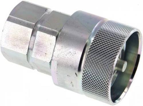 Schnellverschluss-Schraubkupplungen mit Innengewinde, ISO 14541, Stahl verzinkt, alle Größen