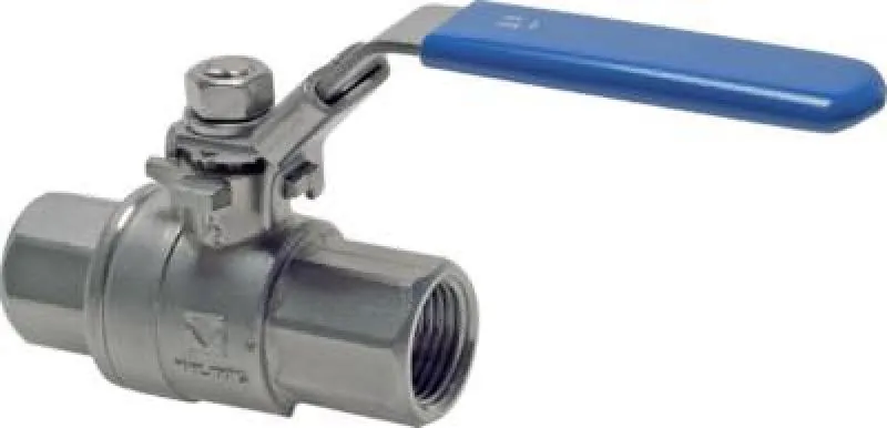 Edelstahl-Kugelhähne 2-teilig – IG, voller Durchgang, PN 63 (Eco-Line), alle Größen