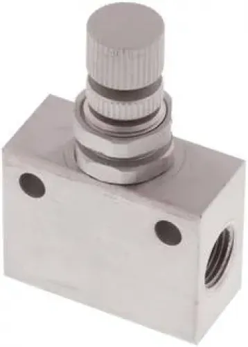 Block-Drosselrückschlagventile, Kompakt, alle Größen