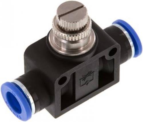 Leitungs-Drosselrückschlagventile mit Steckanschluss Standard – alle Größen