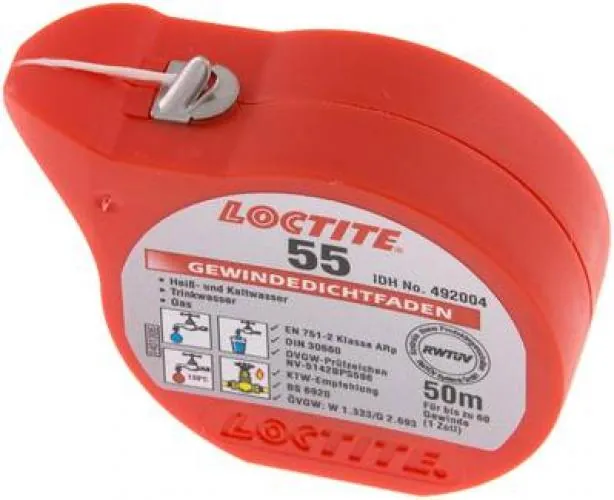 LOCTITE Gewindedichtfaden Typ 55 50m