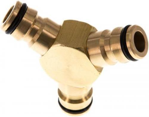 Kupplungsstecker (Kupplungsverbinder), Typ GARDENA, Messing