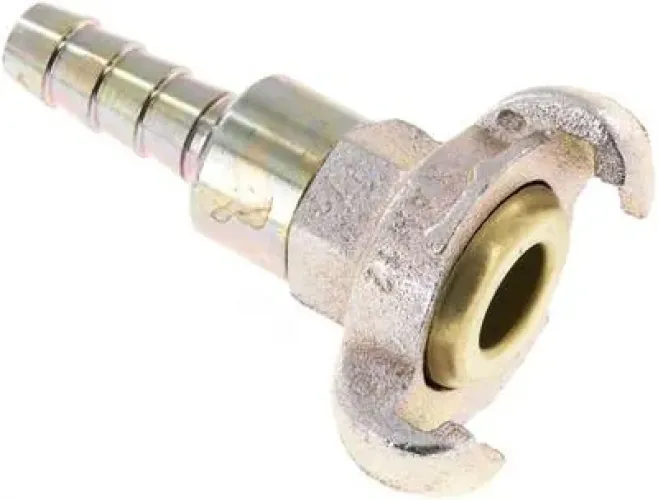 Kompressorkupplung Schlauchtülle Temperguss Messingdichtung