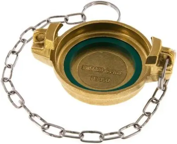 Verschlusskappen MB für Tankwagen V-Teile aus Messing