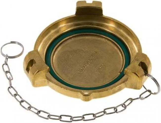 Verschlusskappen MB für Tankwagen V-Teile aus Messing