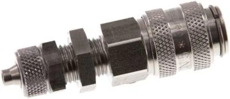 Kupplungsdosen NW 5 mit Überwurfmutter & Schottgewinde – Edelstahl 1.4404 (alle Größen)