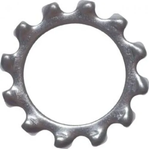 Zahnscheiben außengezahnt Stahl verzinkt DIN 6797 A, alle Größen