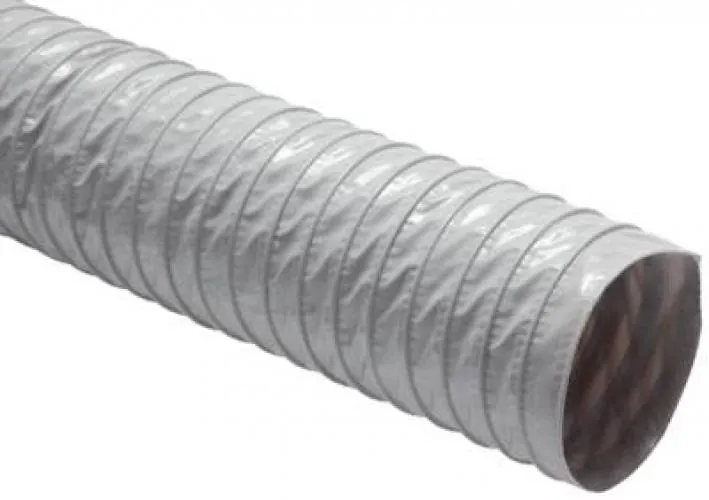 Klima- & Lüftungsschlauch Meterware – ab 1 m, PVC-beschichtetes Polyestergewebe, alle Größen