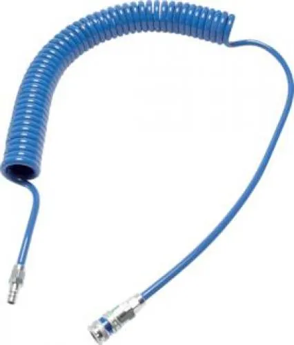 CEJN Polyurethanspiralschlauch Stream-Line – Vormontiert mit eSafe Kupplung NW 7,2 / NW 10