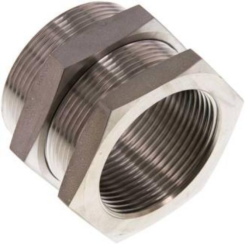 Schottverschraubungen Edelstahl 1.4571 40 bar, alle Größen