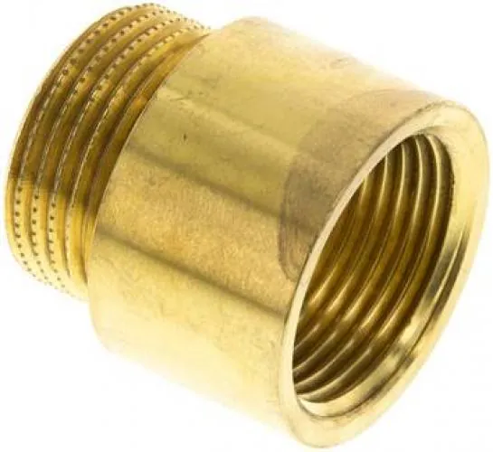 Gewindeverlängerungen aus Messing mit Innenvielkant DIN 3523, alle Größen