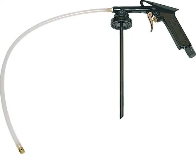 Typ 3 Druckluft-Unterbodenschutz-Hohlraum-Sprühpistole mit flexiblem Düsenrohr