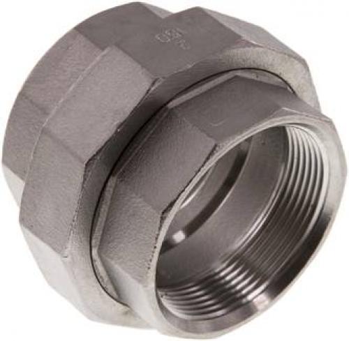 Verschraubungen Edelstahl* 1.4408 mit IG - konisch dichtend bis 16 bar, auch NPT, alle Größen