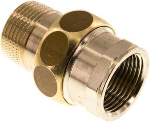 Verschraubungen Messing mit IG + AG - konisch dichtend bis 16 bar, alle Größen