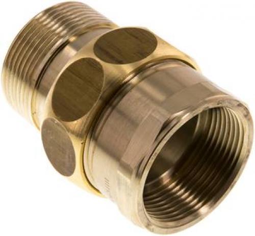 Verschraubungen Messing mit IG + AG - flach dichtend bis 16 bar, alle Größen