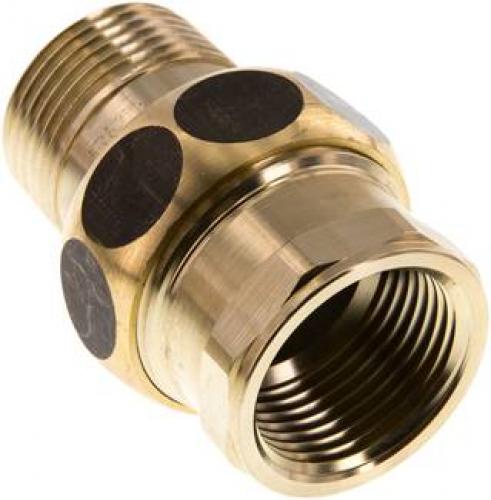 Verschraubungen Messing mit IG + AG - flach dichtend bis 16 bar, alle Größen