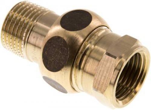 Verschraubungen Messing mit IG + AG - flach dichtend bis 16 bar, alle Größen