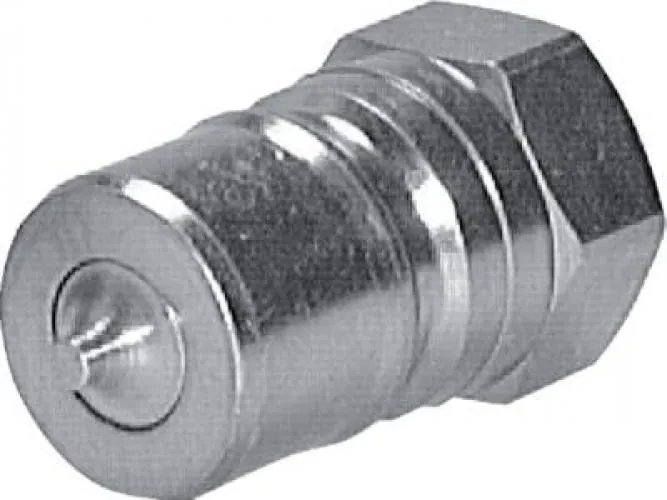 Hydraulikkupplung Innengewinde ISO 7241-1 B Stahl verzinkt (auch NPT-Gewinde verfügbar)