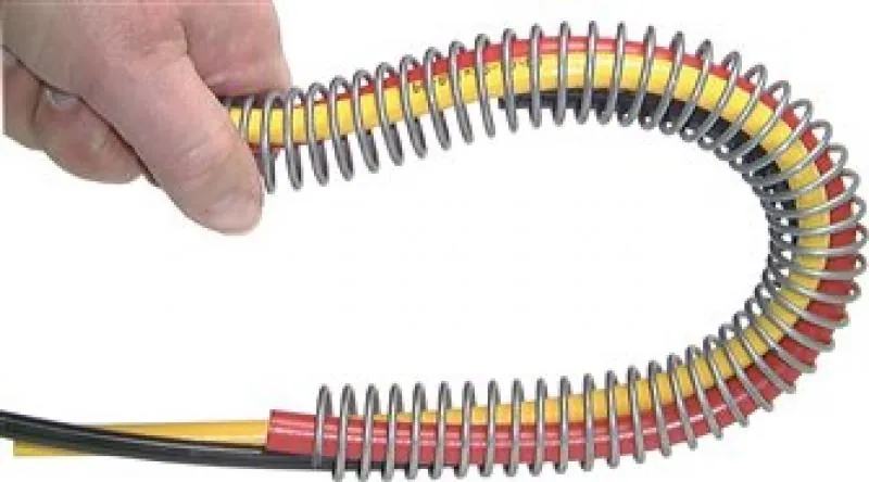 Stahl-Rundspirale Rollenware für Kabel- und Schlauchschutz