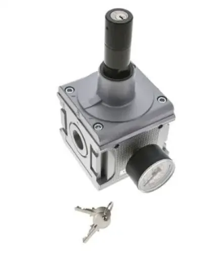 Exemplarische Darstellung abschliessbar Aventics Ultra-High-Flow Druckregler Serie Multifix Baureihe 5 für Großanlagen