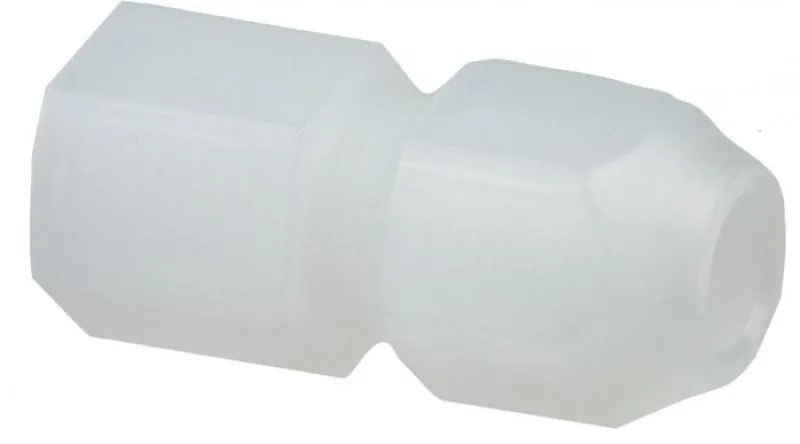 Gerade Aufschraubverschraubungen mit zylindrischem Gewinde PP, alle Größen