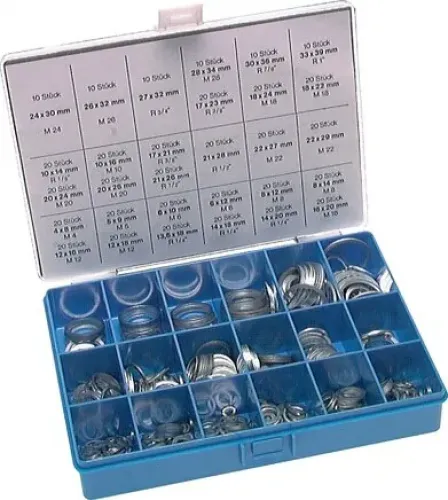 Aluminium-Dichtring-Sortimente, DIN 7603 A