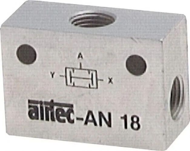 UND-Ventile Typ OR – Pneumatikventile von AIRTEC