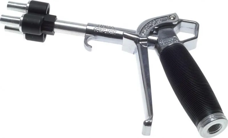 Typ 2 Hochleistungs‑Ausblaspistole Typhoon verchromtes Aluminium alle Typen