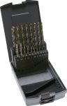 Spiralbohrer-Set (Metall), Qualität: HSS-R, HSS-G, HSSG Co5 (HSS-E), alle Größen