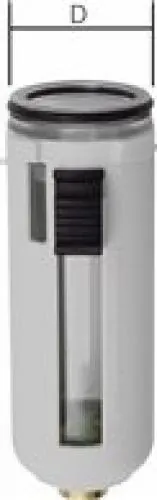 Typ 1 Aventics Ersatz-Behälter für Öler der Serie Futura in verschiedenen Größen