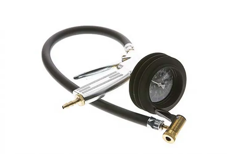 Handreifenfüller ungeeicht 0–10 bar Industrieausführung Schlauchtülle 6 mm