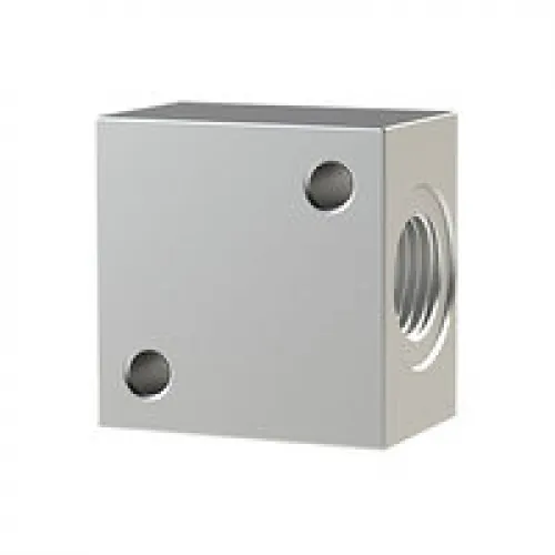 Aluminium-Verteilerblöcke Eco-Line 3-fach und 4-fach im Set (PN 12) 3-fach