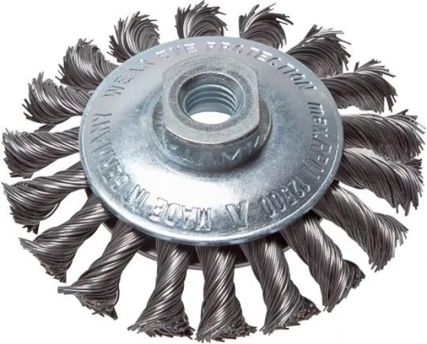 Typ1 Lessmann gezopfte Kegelbürsten – verschiedene Typen für Werkstatt und Industrie