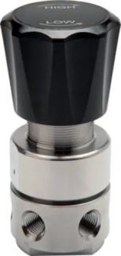 Hochdruck-Druckminderer aus Edelstahl für Gasdrücke bis 414 bar