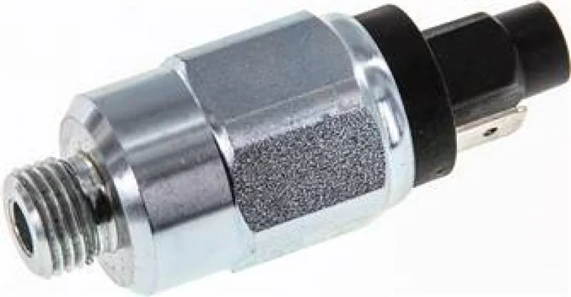 Druckschalter bis 350 bar – Stahl verzinkt / Messing, mit Flachstecker, alle Typen