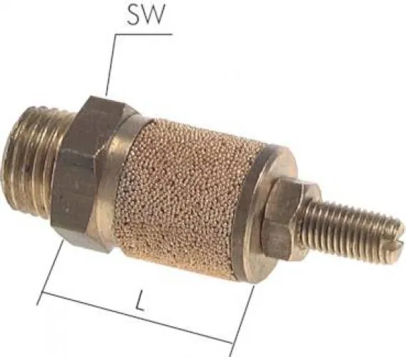 Kegeldrosseln mit Schalldämpfer – regelbar, geräuscharm & langlebig, alle Größen